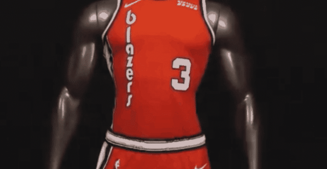 Un nouveau maillot rétro pour les Blazers cette saison