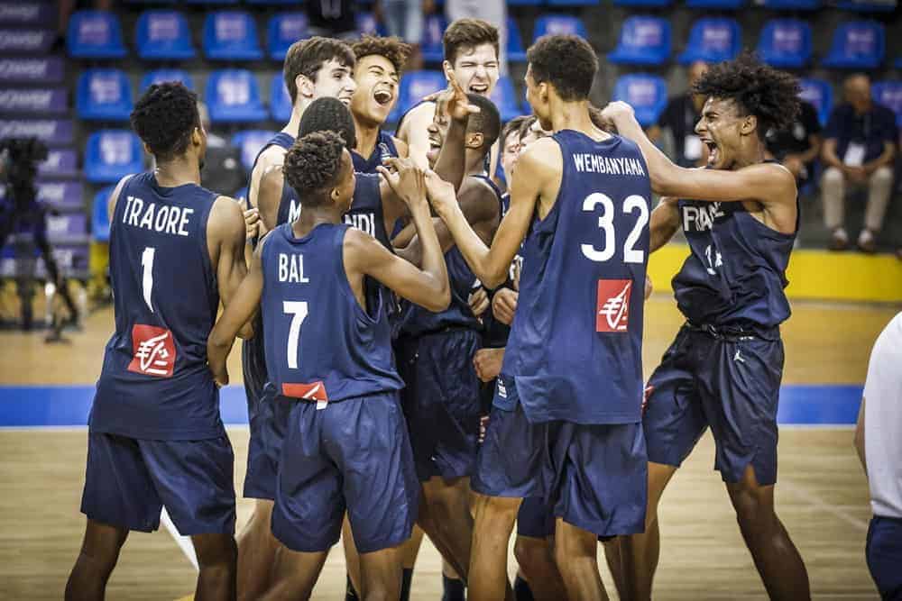 Les Bleus d’un impérial Victor Wembanyama en finale de l’Euro U16