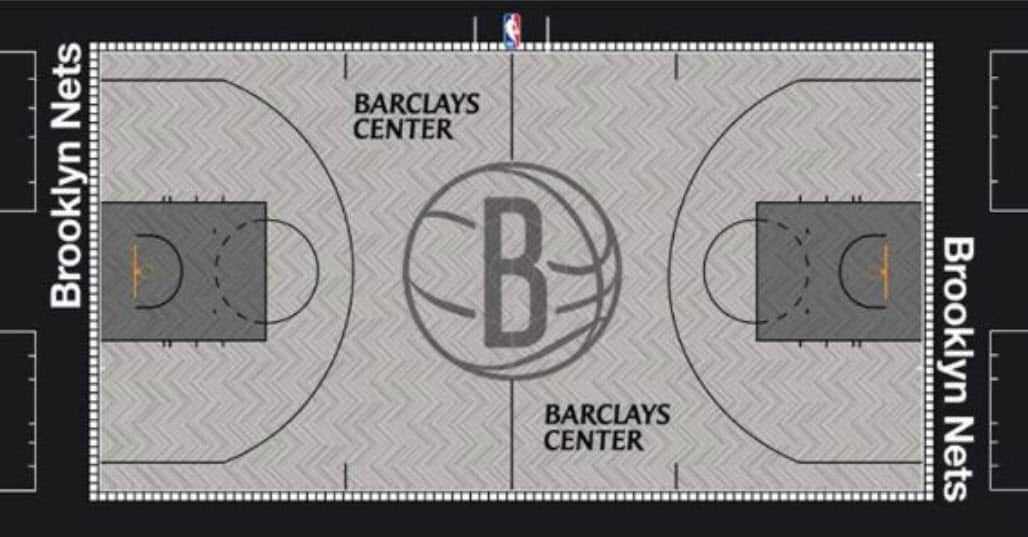Les Nets ont un nouveau parquet et ça claque