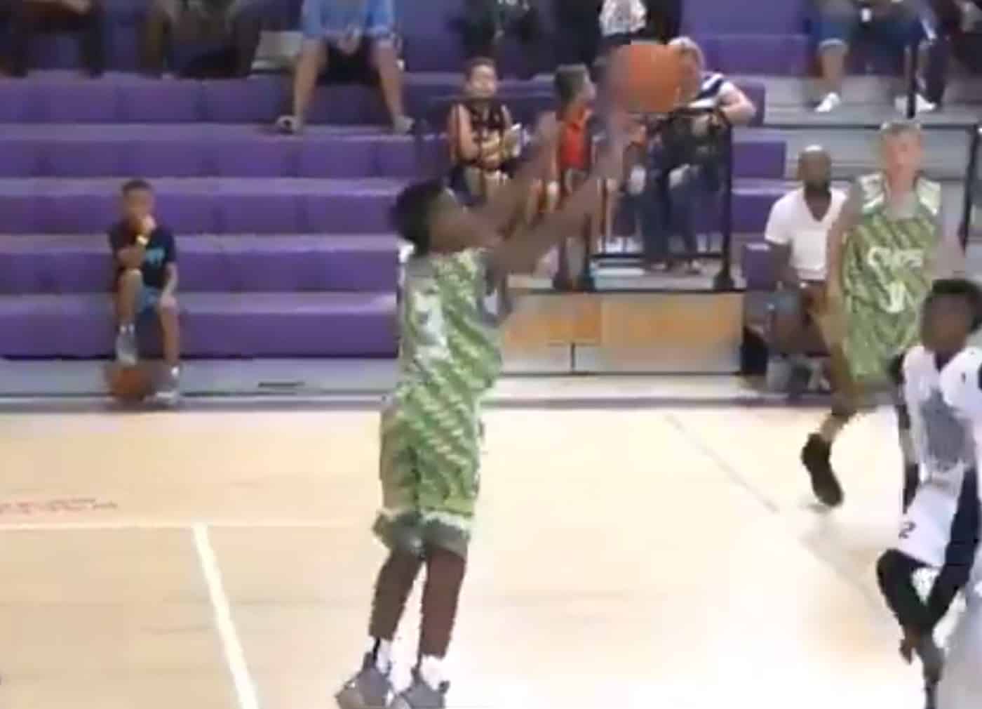 Bryce, le fils cadet de LeBron James, est un super shooteur