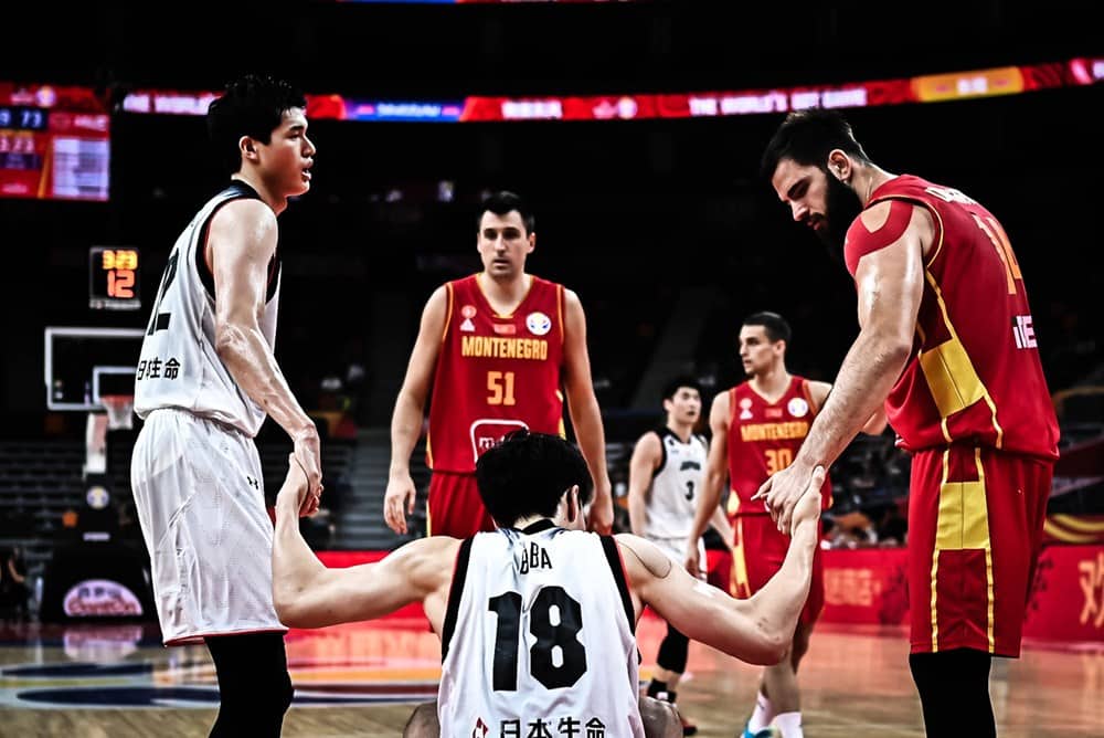 Fiba World Cup – Le Japon chute lourdement face au Monténégro