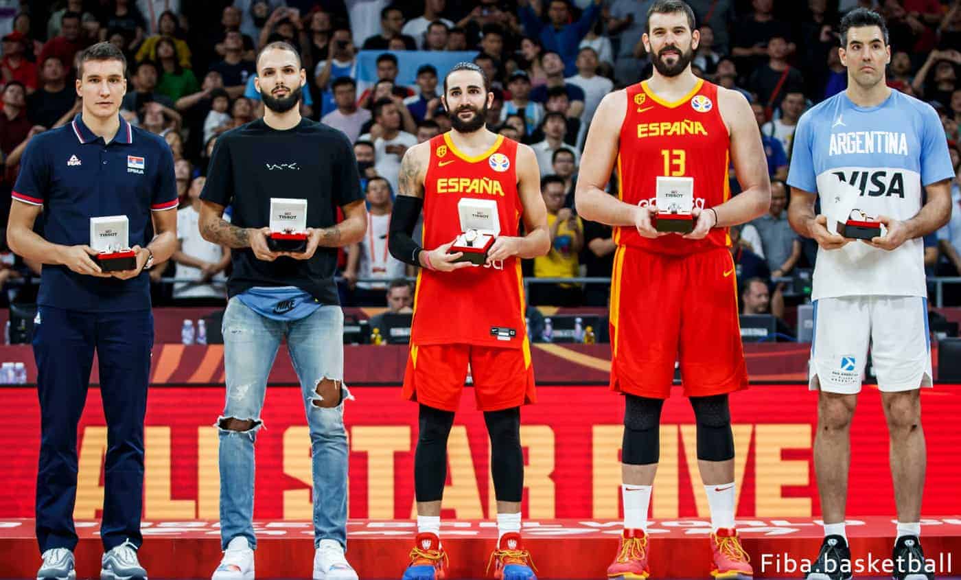 Ricky Rubio MVP, Evan Fournier dans le meilleur 5 du Mondial