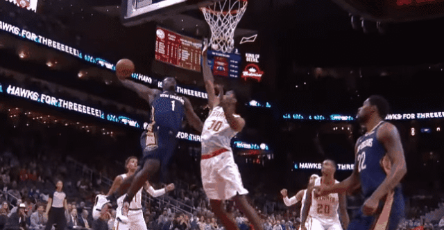 Zion Williamson a déjà lâché un poster monstrueux