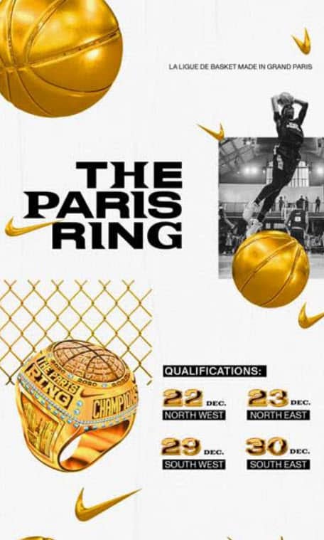Le tournoi Nike “The Paris Ring” dans la capitale, inscrivez-vous !