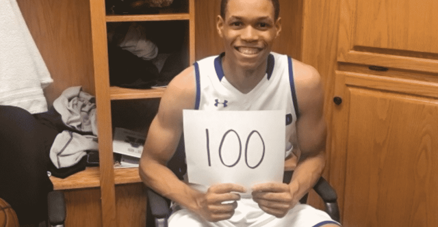 Le frère de Jarrett Culver claque un match à 100 points !