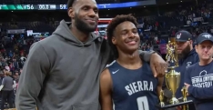 LeBron James : « Bronny peut aller dans n’importe quelle fac »