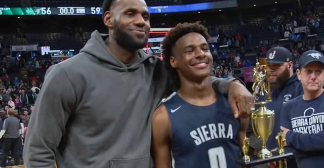 LeBron James : « Bronny peut aller dans n’importe quelle fac »
