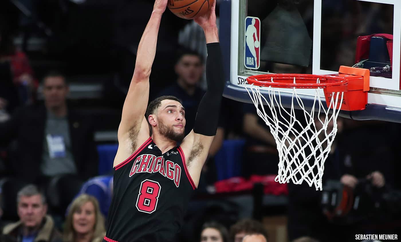 NBA parallèle Zach LaVine Chicago Bulls