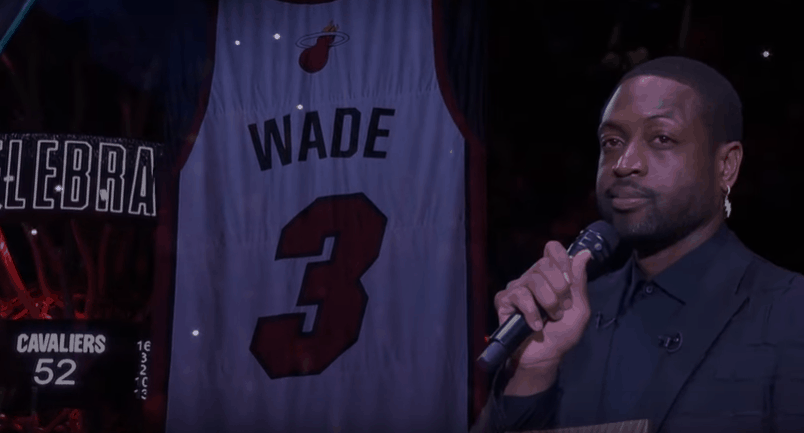 Maillot NBA Dédicacé Dwyane Wade (Miami Heat) Taille XL - Avec Certificat D'authenticité Hollywood Collectibles