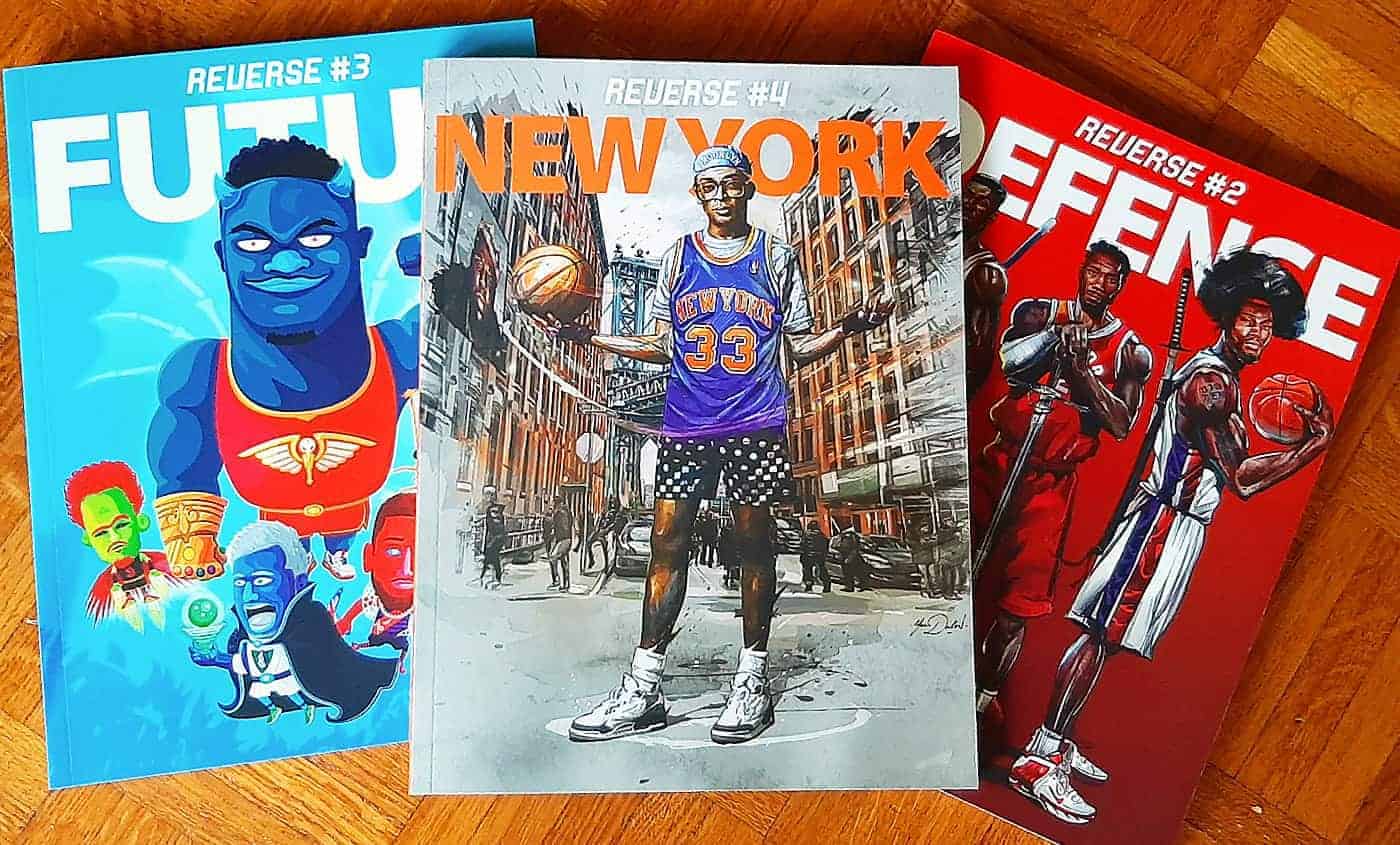 Mook REVERSE #4 : 240 pages pour tout savoir du basket à NYC