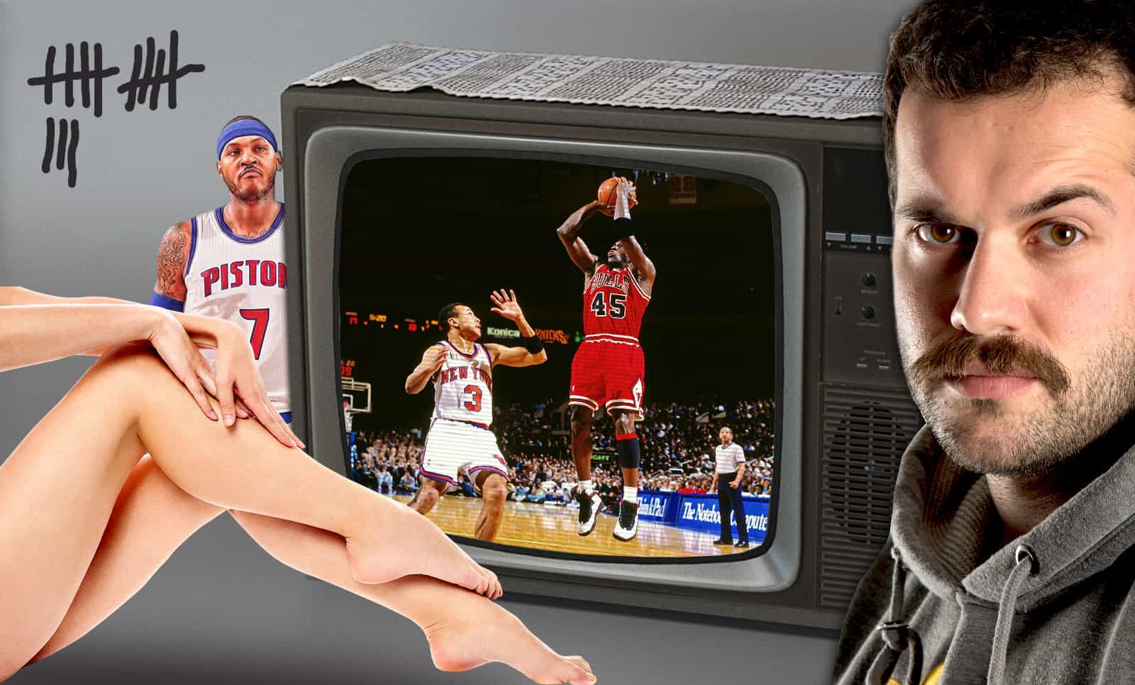 Journal d’un Baller confiné – Jour 13 : Melo, Jordan et Naked Challenge