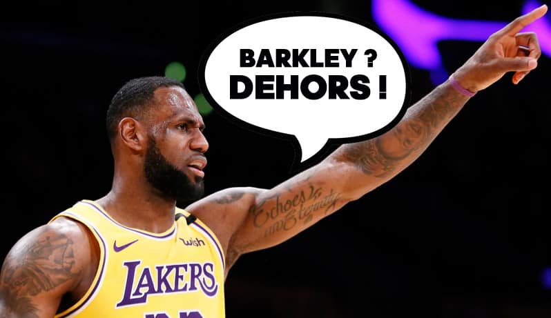 Pour Barkley, LeBron n’est que le 7e meilleur joueur All-Time… les fans vont se déchaîner