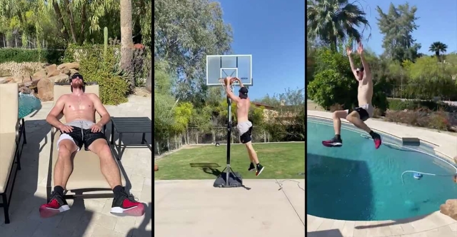 INSIDE : Frank Kaminsky présente son confinement 5 étoiles, LeBron a 16 ans, Abby Hornacek a du toucher