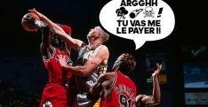 Voilà ce qui se passait quand Michael Jordan se faisait contrer