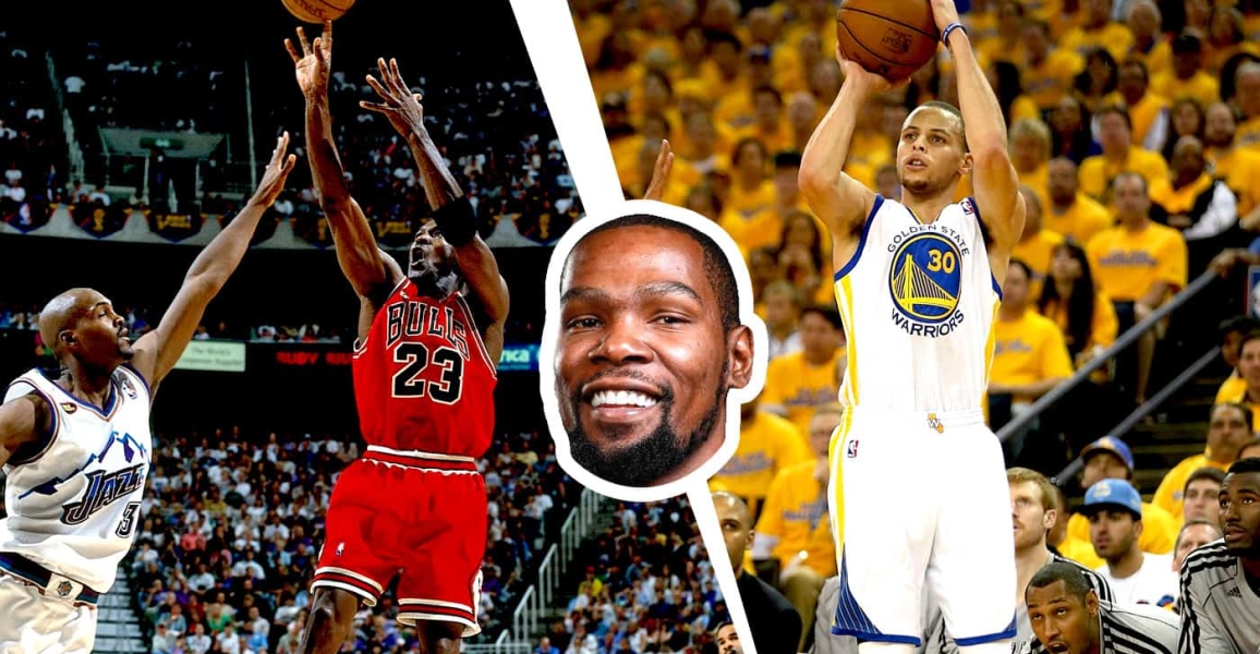 Kevin Durant analyse le jeu de Michael Jordan, fait un parallèle avec Curry et c’est hyper intéressant