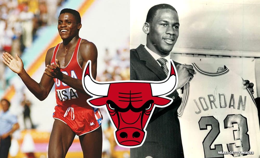 Le jour où les Bulls ont drafté Michael Jordan et… Carl Lewis !