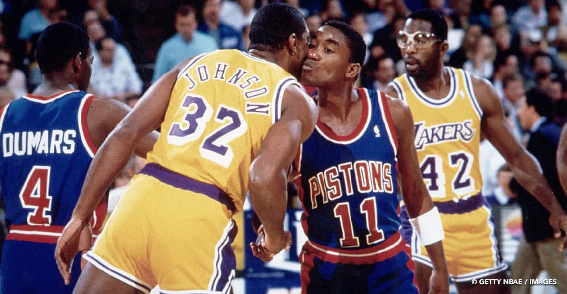 Isiah Thomas Magic Johnson