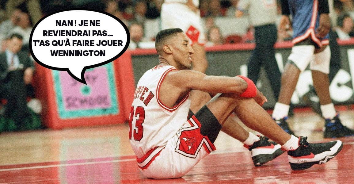 Scottie Pippen défend son choix d’avoir boudé une fin de match en 1994
