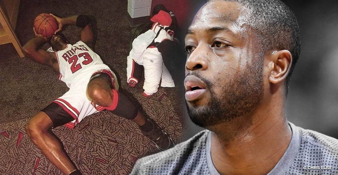 Dwyane Wade a pleuré devant la réaction de Michael Jordan