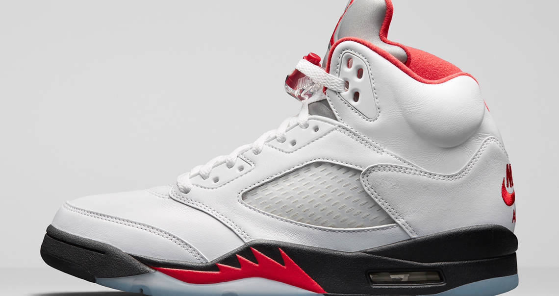 Release of the week : Air Jordan 5 Fire Red