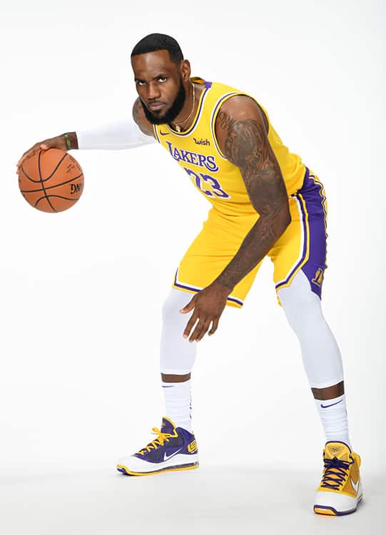 lebron 17 lakers media day