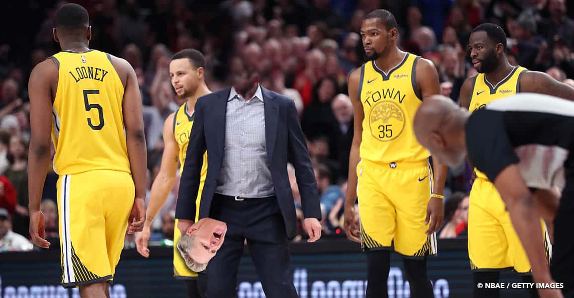 Les Warriors sont passés tout près de perdre leur « tête »… à la faveur des Knicks