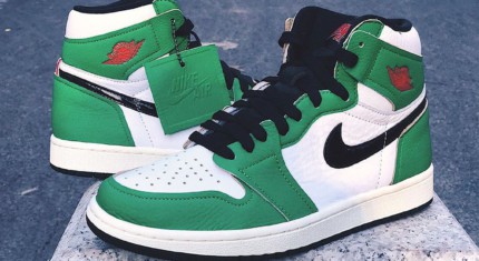 La Air Jordan 1 vous offre un bout de parquet du Boston Garden