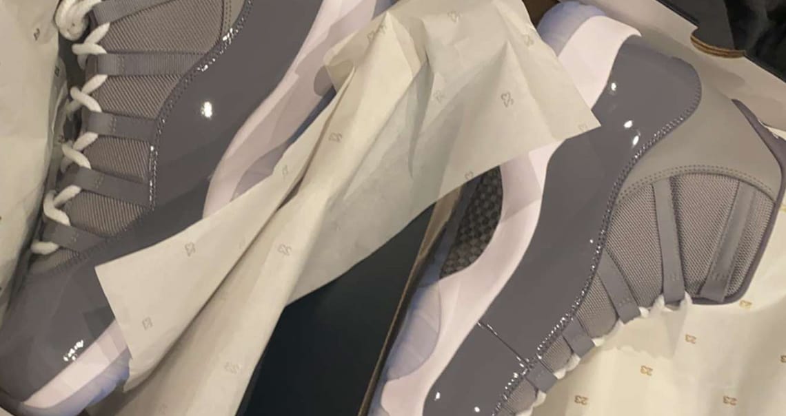 Jayson Tatum tease une future Air Jordan 11 Cool Grey