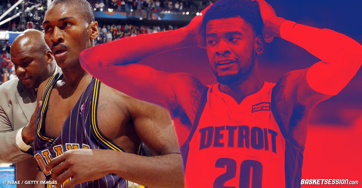 Malice at the Palace : Josh Jackson était dans la salle… et a jeté une bouteille