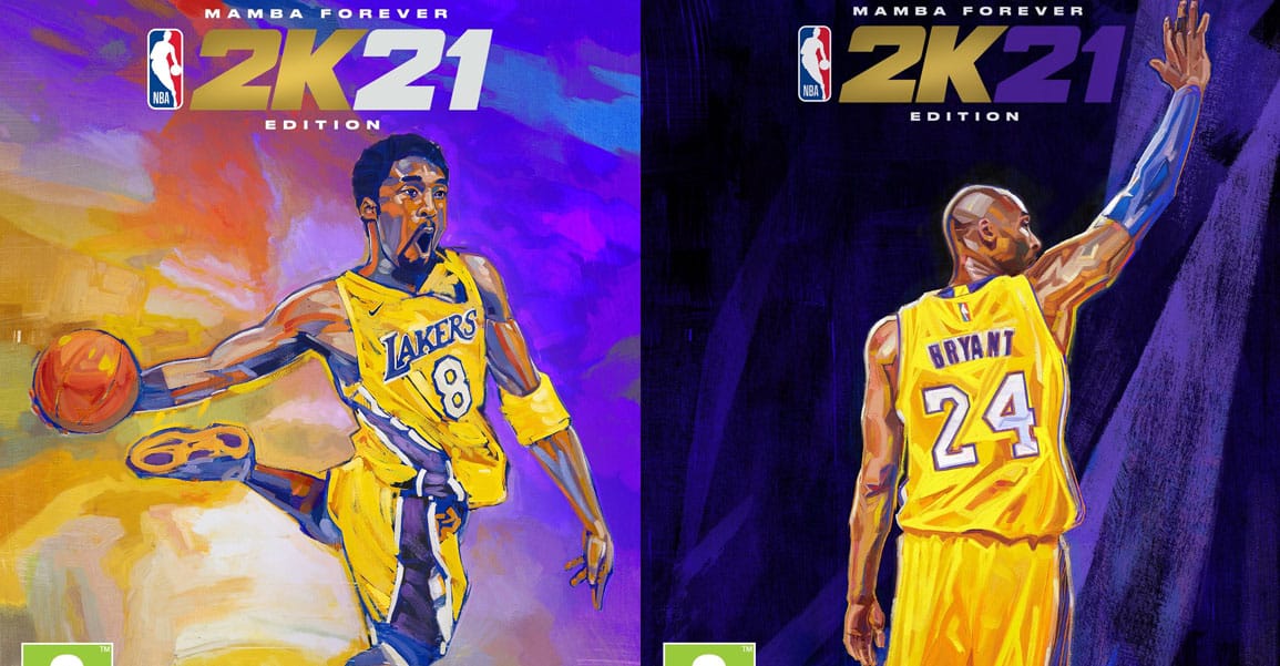 Kobe mis à l’honneur dans NBA2K21 avec deux covers sublimes