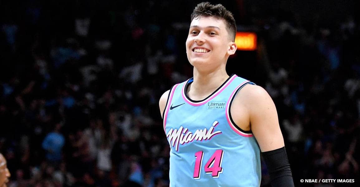 Tyler Herro révèle le nom de ses glorieux modèles