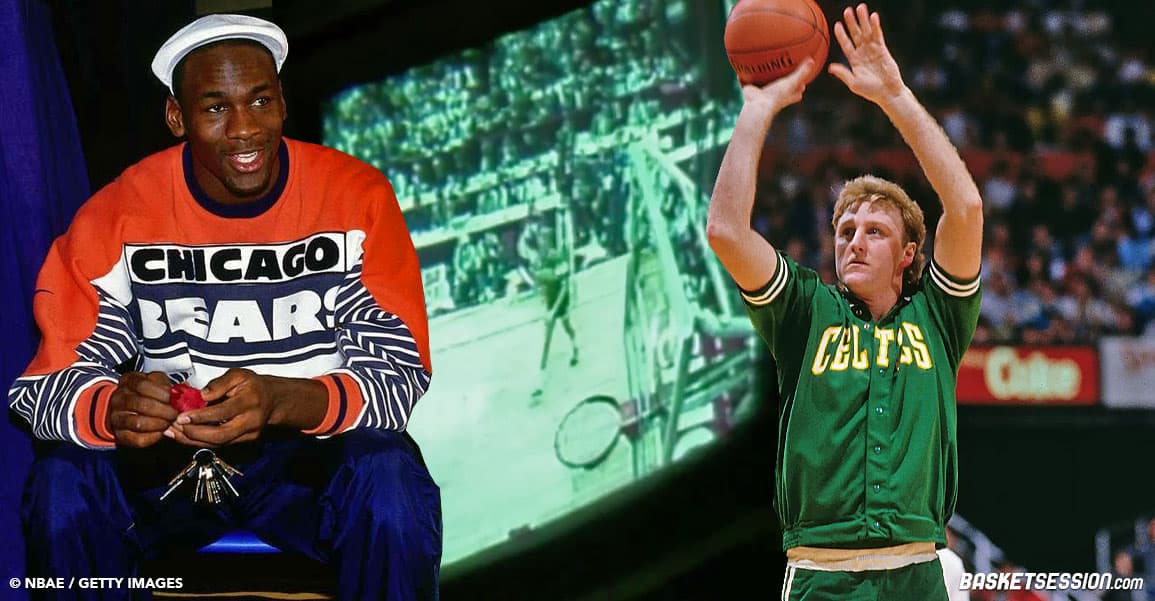Quand Michael Jordan hallucinait devant la prestation de Larry Bird