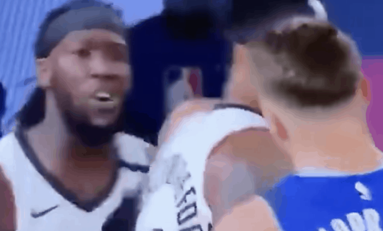 Luka Doncic sérieusement secoué par Montrezl Harrell et Marcus Morris