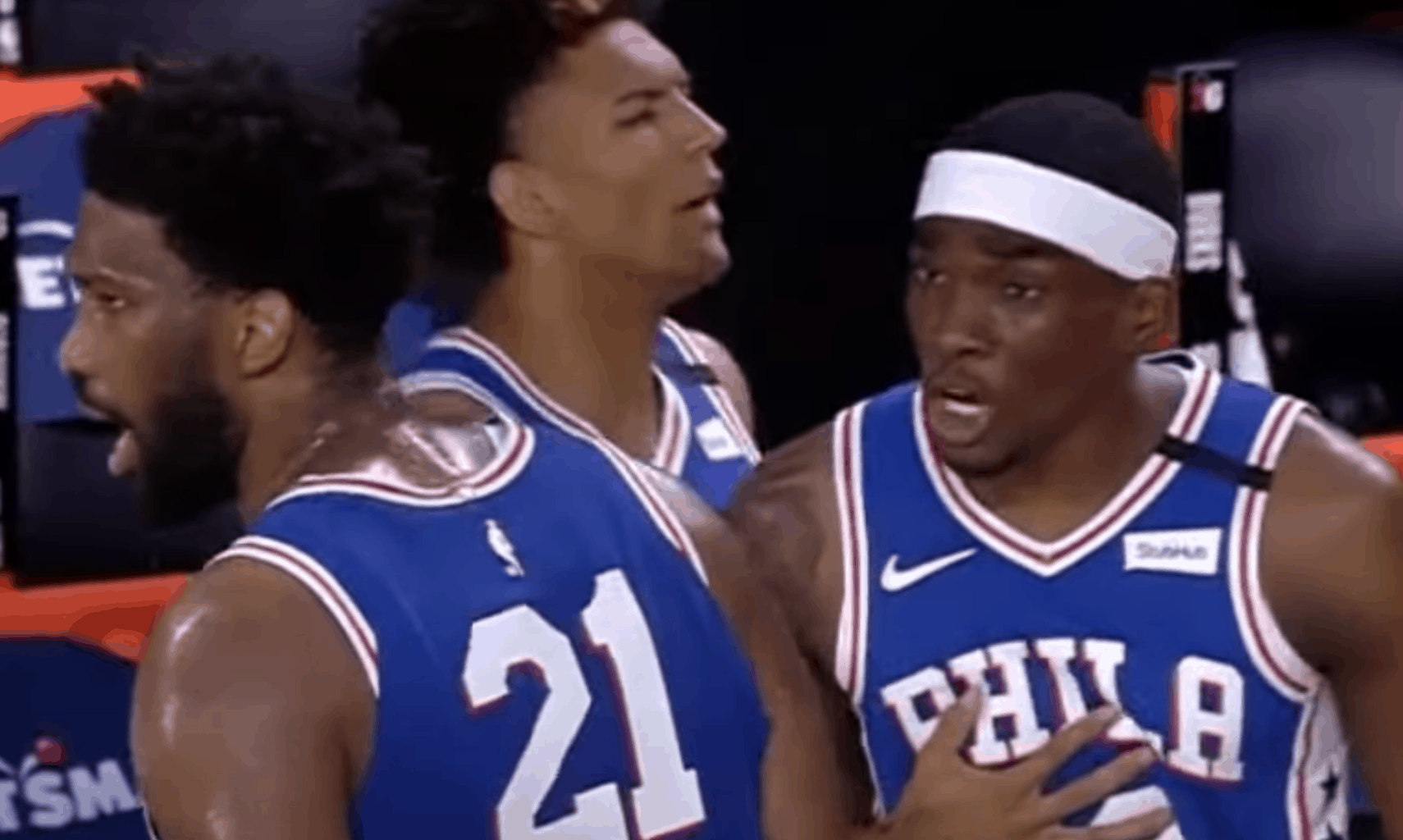 Ça chauffe aux Sixers : Joel Embiid et Shake Milton s’embrouillent sévèrement