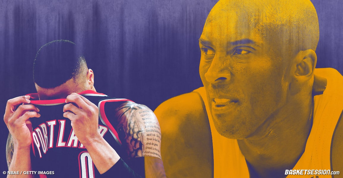Kobe Bryant a brutalisé Damian Lillard avec la bénédiction des arbitres