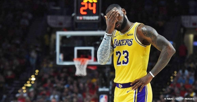 LeBron James fustige l’enterrement de première classe des Lakers