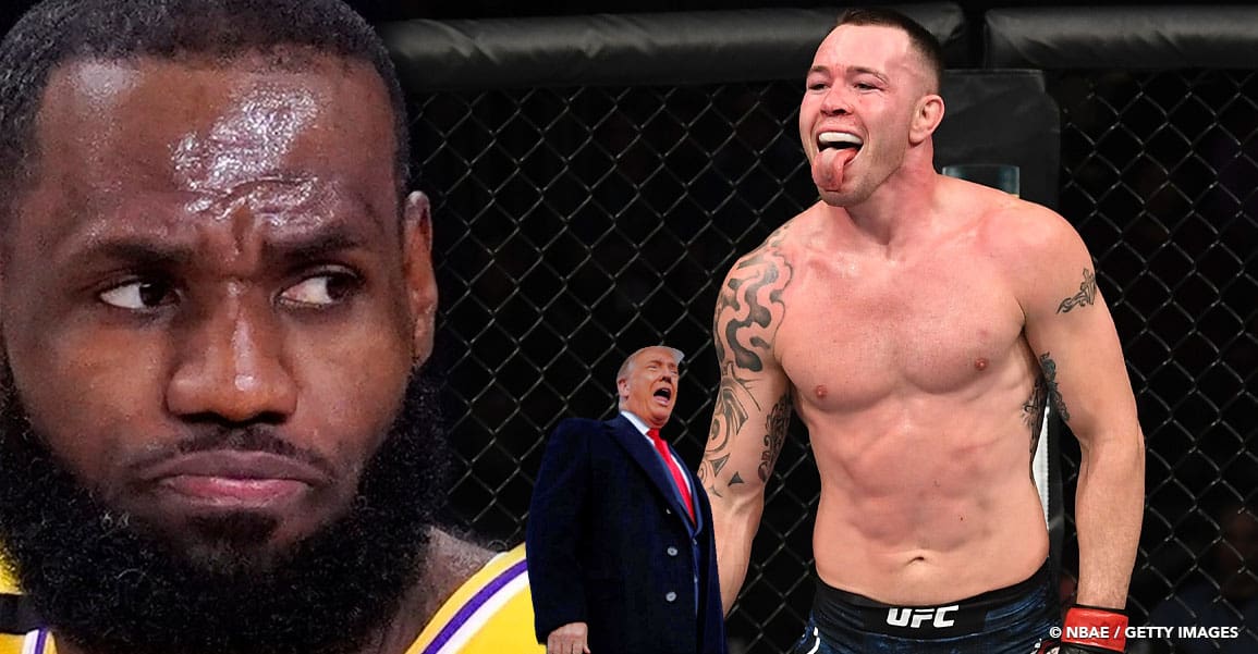 LeBron James est « un immense lâche » selon le combattant UFC Covington