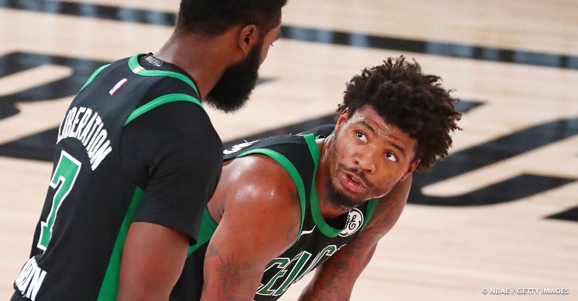 Les Celtics prennent le game 2, retour triomphal de Marcus Smart