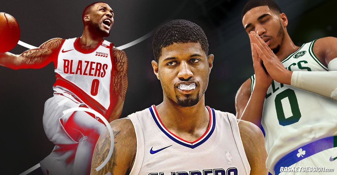 NBA 2K21 : toutes les notes et les réactions de Lillard, Tatum, Morant, PG…