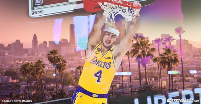 Alex Caruso possède maintenant sa propre fresque murale à Los Angeles. A Legend is born!