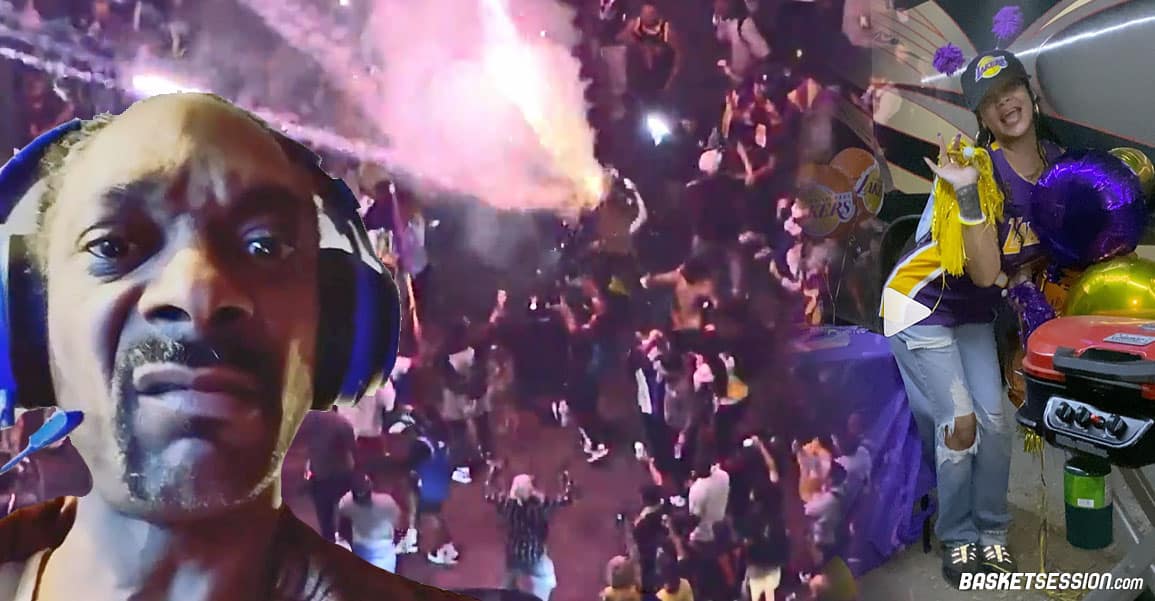 La NBA en bref : Rihanna, JR Smith, Snoop, Mark Jackson, 67 personnes arrêtées… gros vent de folie sur L.A.