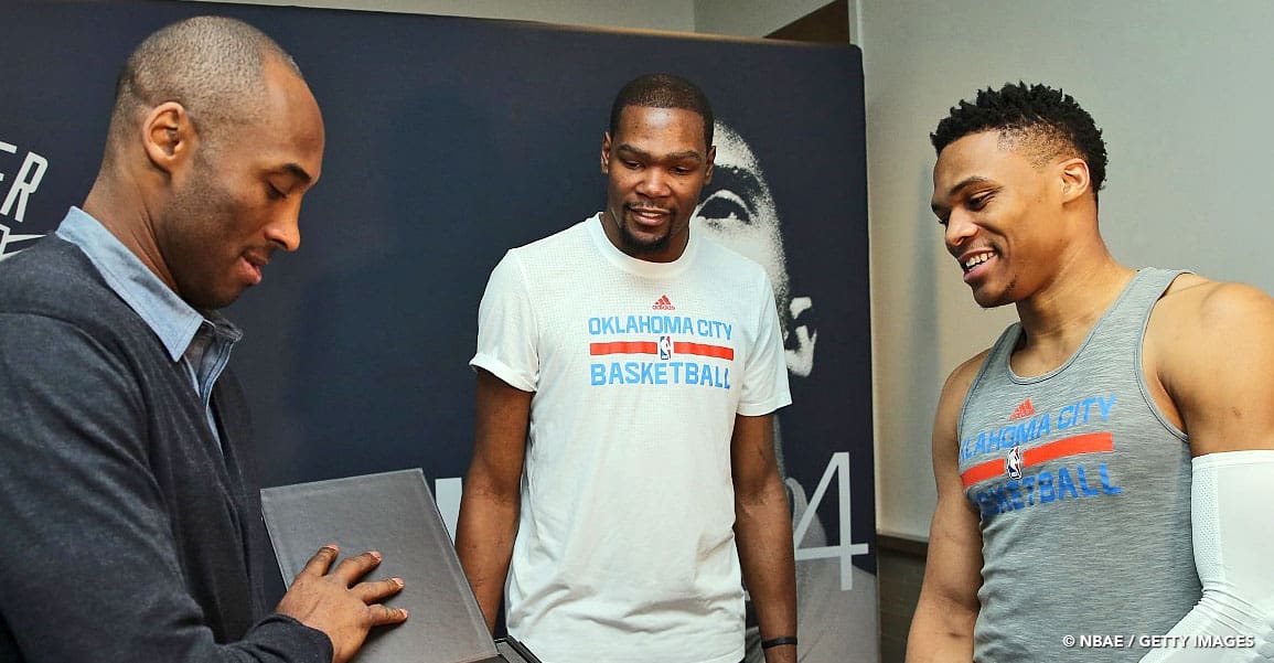 Kobe à l’origine de la séparation entre Russell Westbrook et Kevin Durant ?