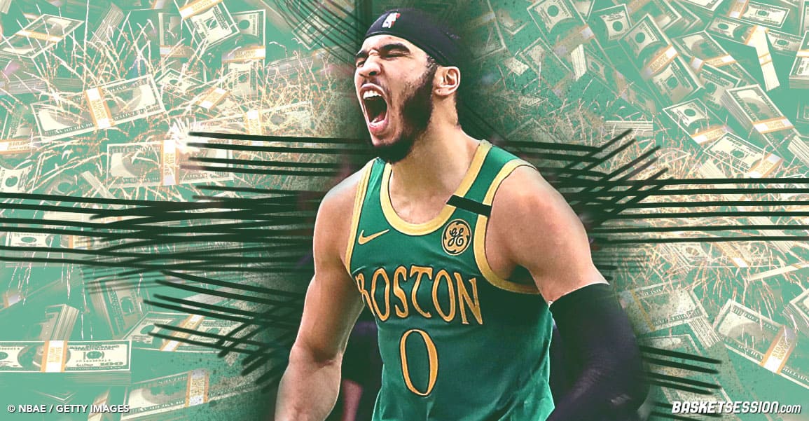 Jayson Tatum prolonge aux Boston Celtics et touche le pactole