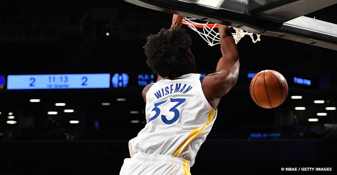 James Wiseman, un deuxième choix de draft qui peut enfin se montrer