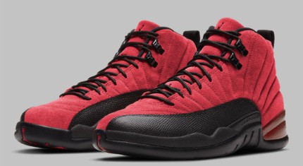jordan 12 rouge noir