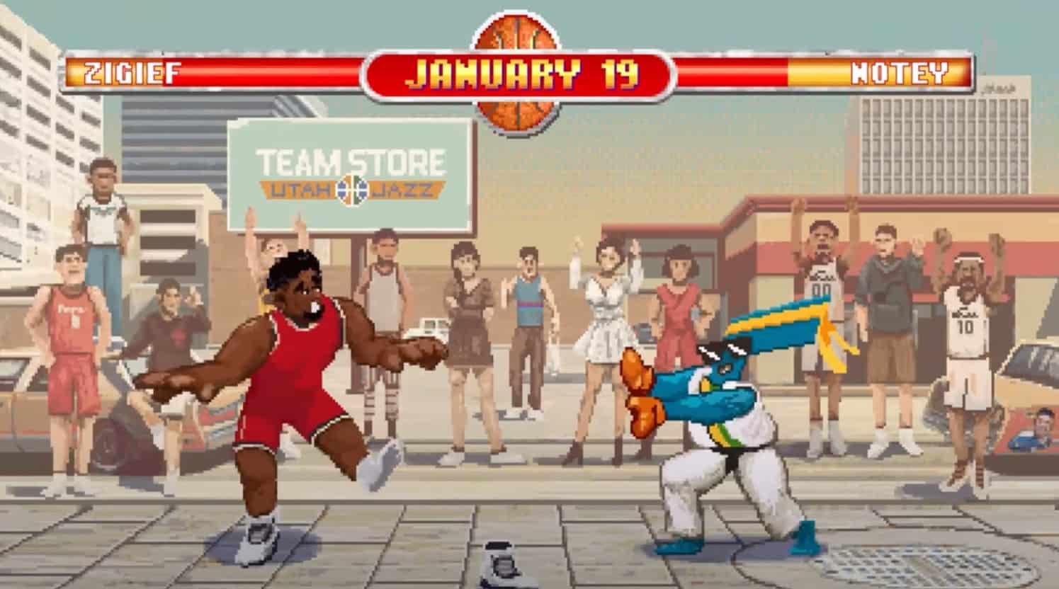 Le Jazz tue le game en dévoilant son calendrier dans un jeu vidéo !