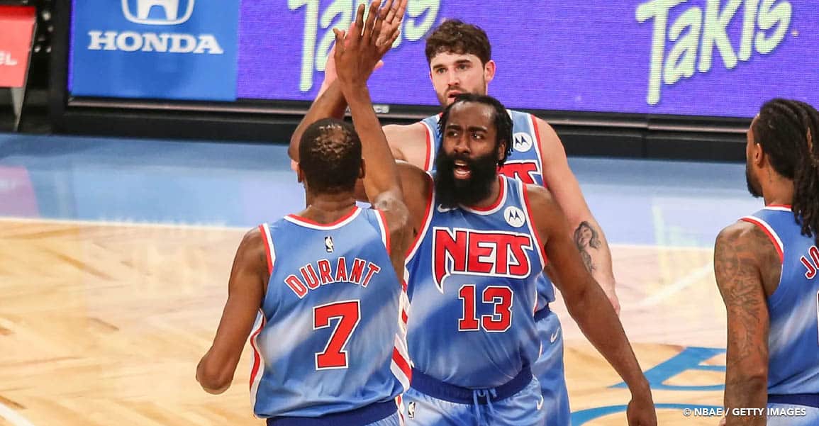 Entre Kevin Durant et James Harden, ça va beaucoup mieux…