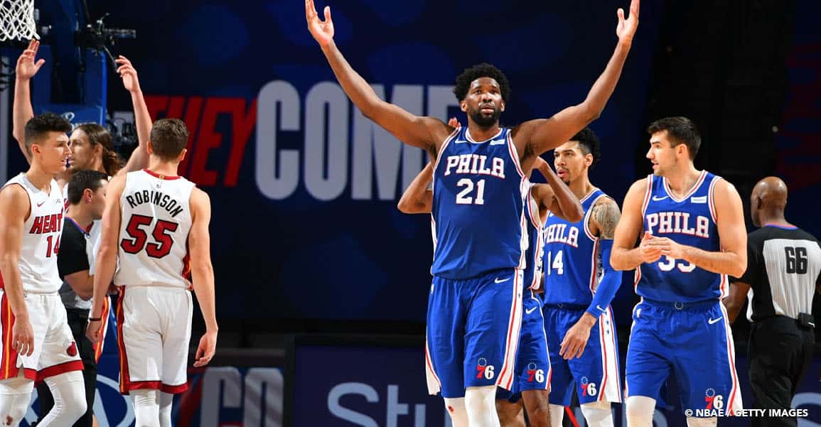 Les Sixers, top team in the east