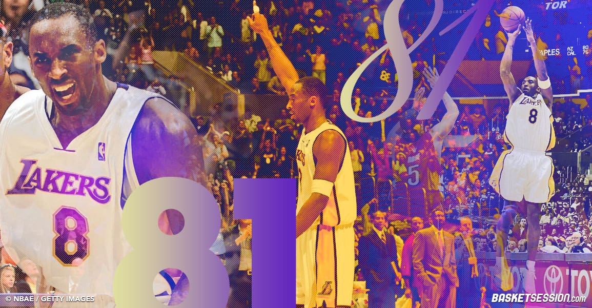 81 points : le jour où Kobe Bryant a marqué l’histoire à jamais
