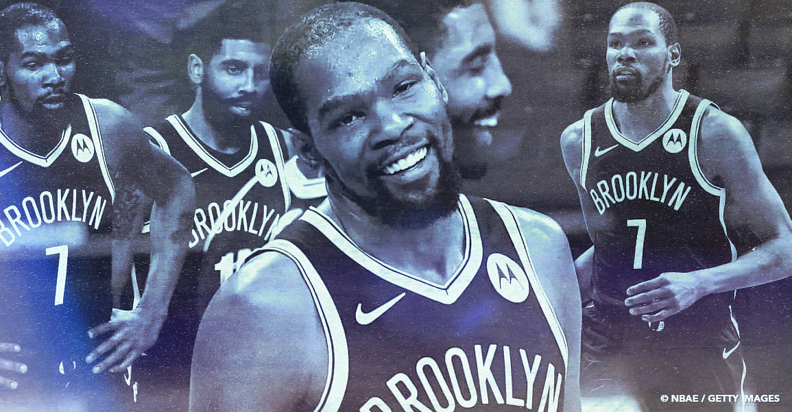 Kevin Durant, un patron pour deux aux Nets